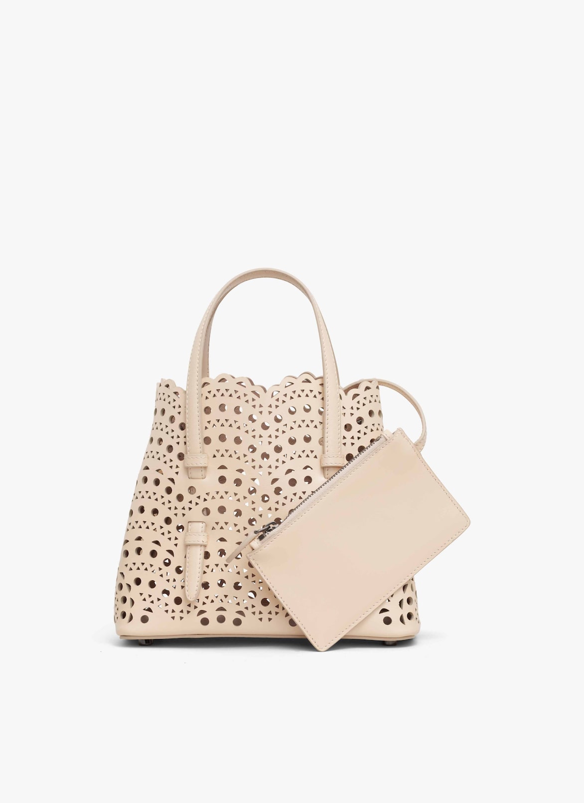MINA 20 BAG IN VIENNE WAVE CALFSKIN ALAÏA DUNE MINA 20 BAG IN VIENNE WAVE CALFSKIN